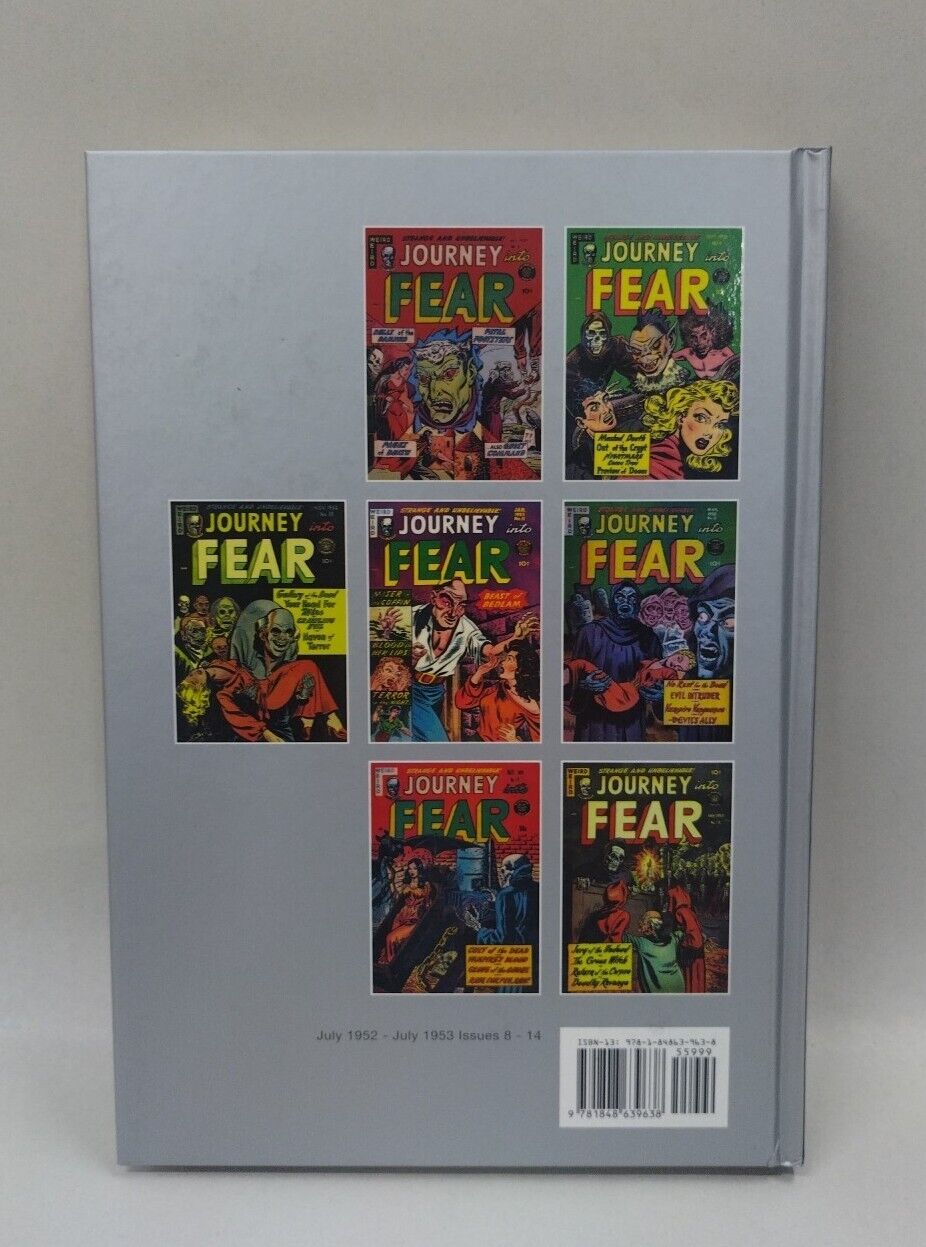 Journey Into Fear Vol 2 Hardcover Issues 8-14 Pre Code Horror ( New)