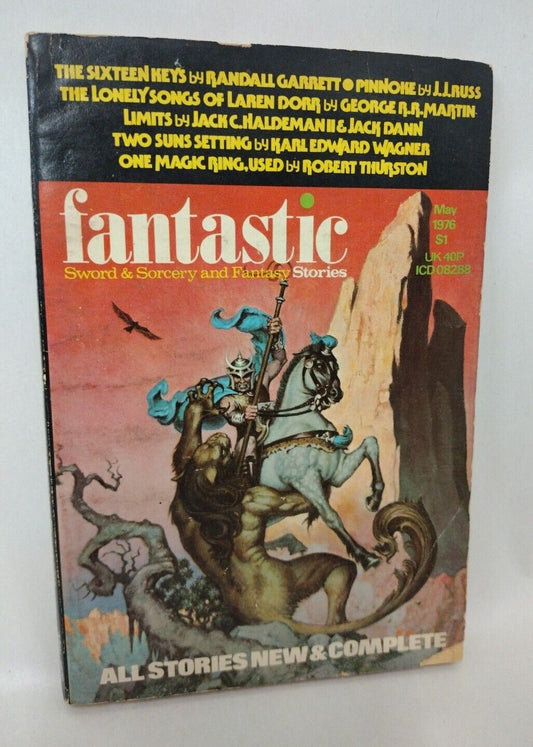 Fantastic Stories (1976) Vol 25 #3 GEORGE R R MARTIN Sword Sourcery Fantasy Pulp