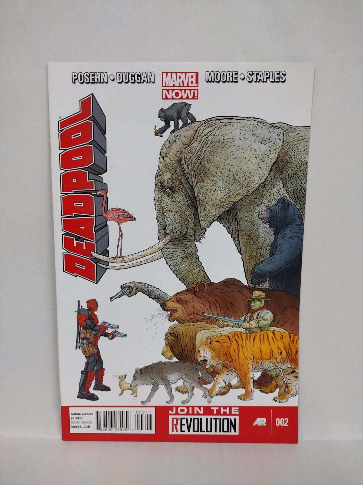 Deadpool (2013) Marvel Comic #1 2 3 Duggan Posehn Tony Moore VF-NM