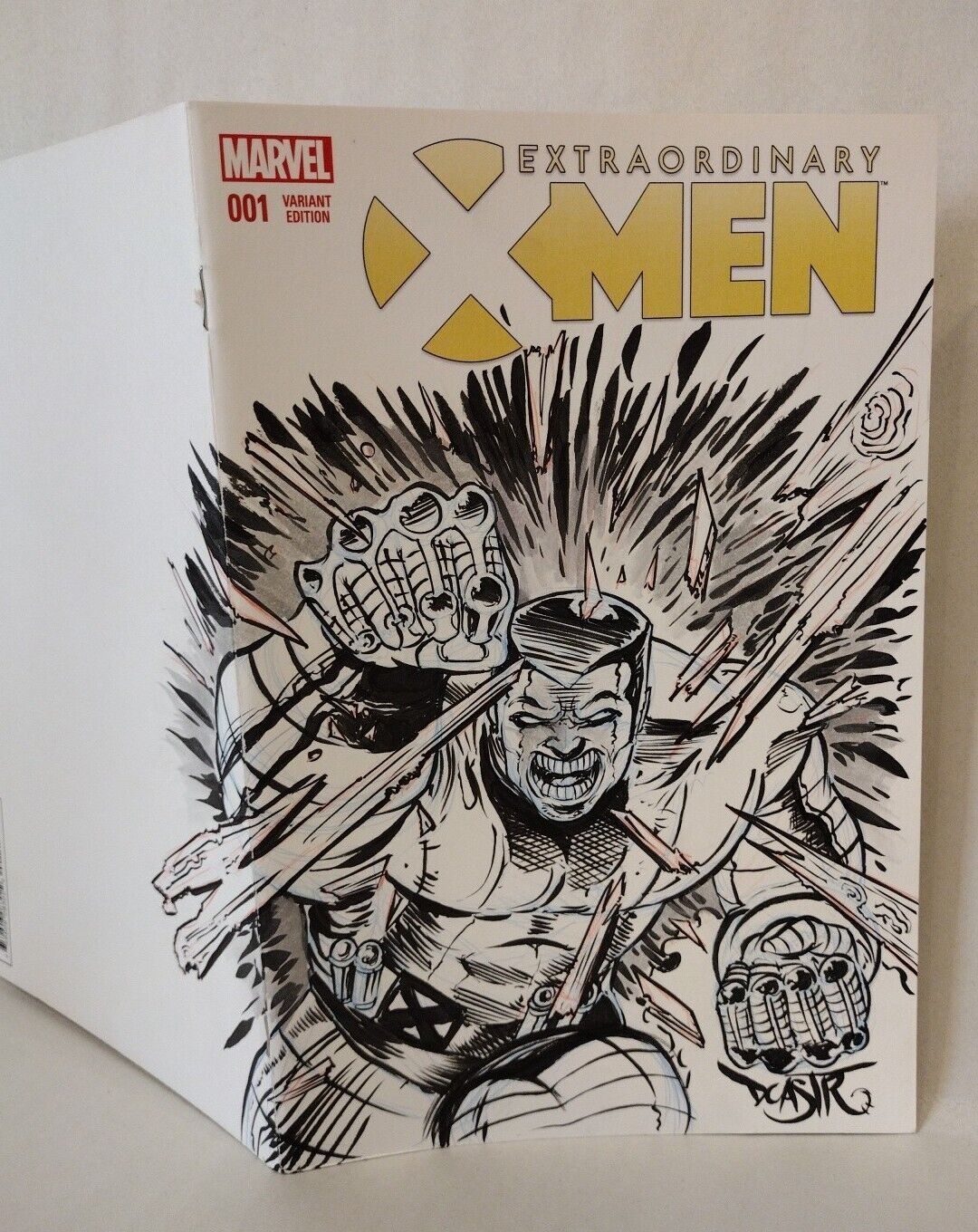 Extraordinary X-Men #1 (2016) Marvel Sketch Cover Variant Comic W Original Art