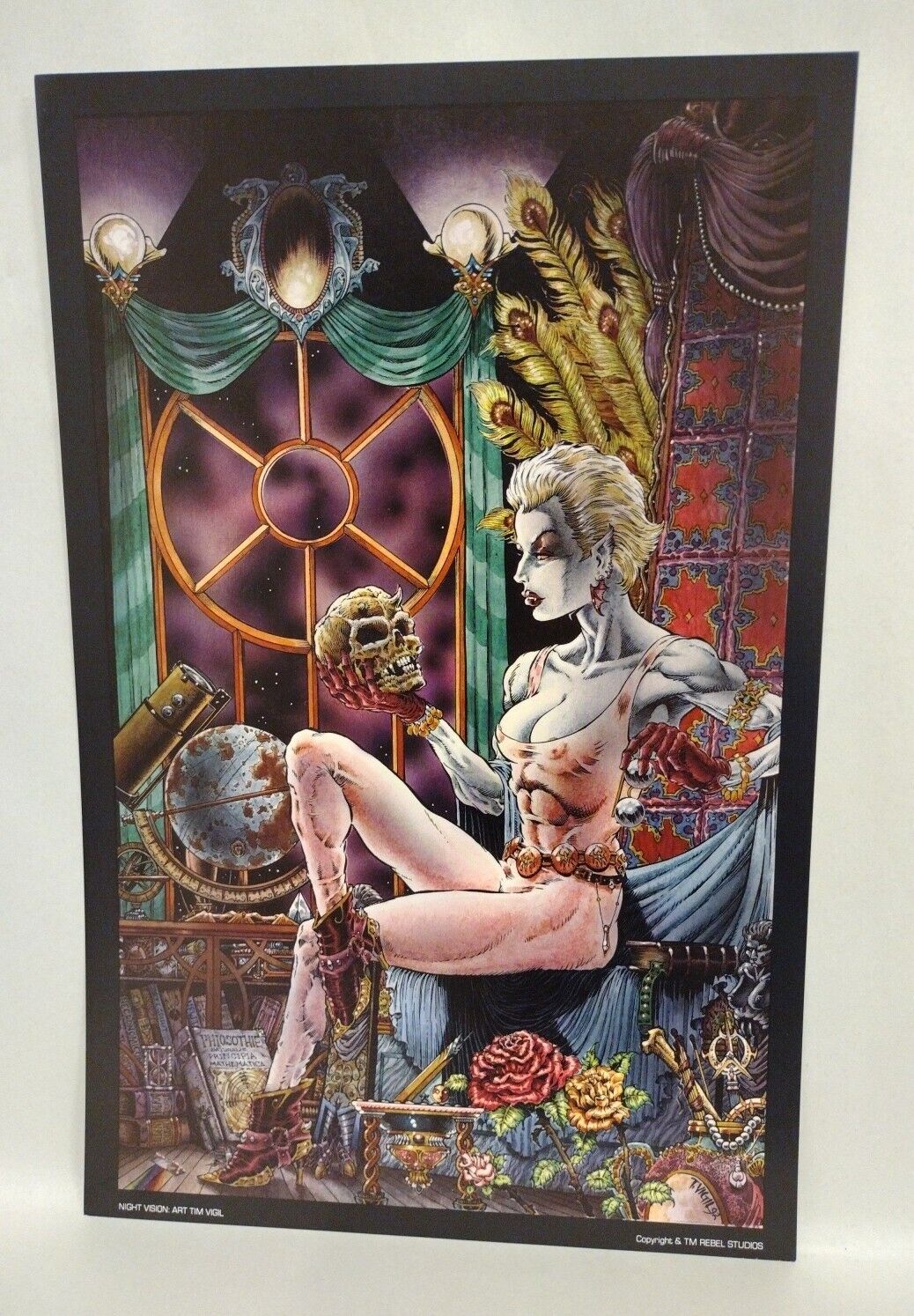 Rebel Studios Cover Portfolio (1992) Signed Joe Vigil David Barbor 5 Print Set 