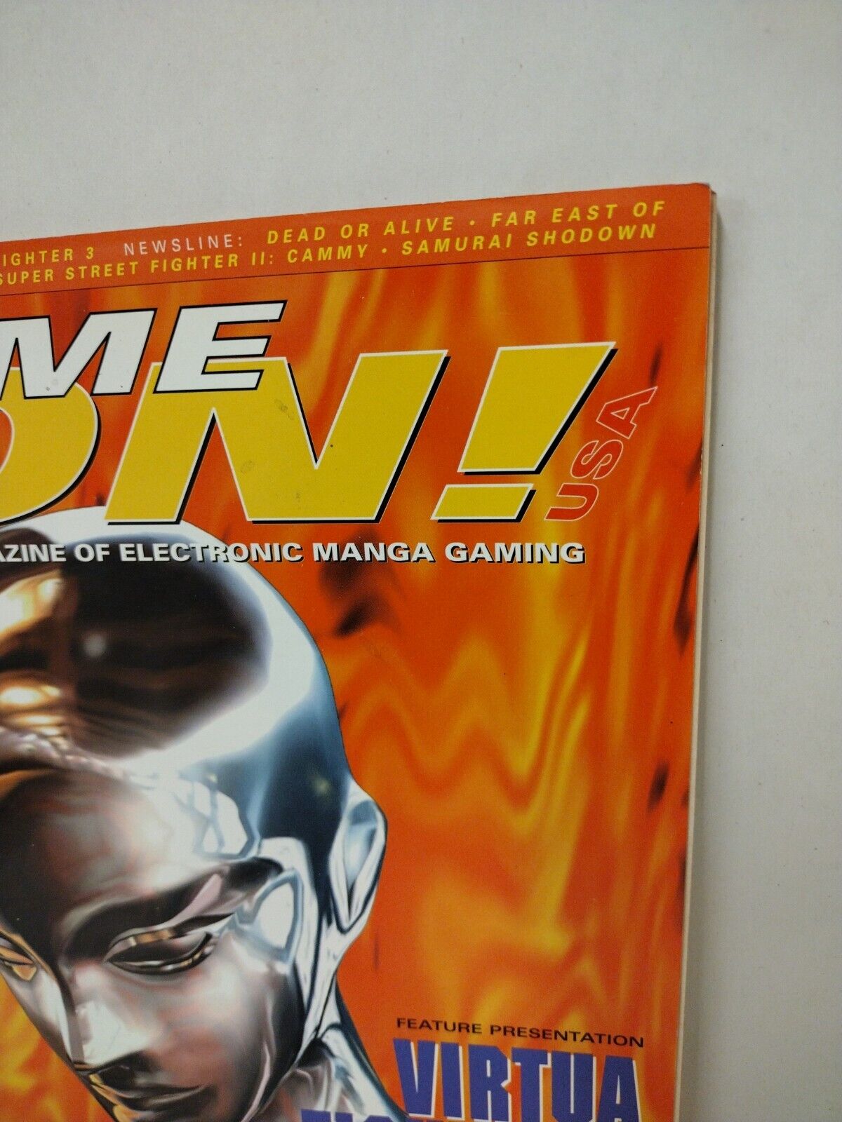 GAME ON #6 (1996) VIZ Media Video Magazine Samurai Showdown Street Fighter Comic