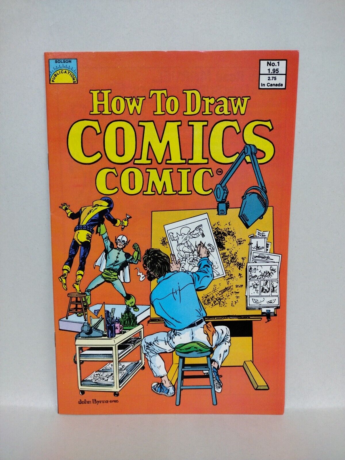 How to Draw Comics #1 (1985) Solson Comic John Byrne & John Romita Jr VF