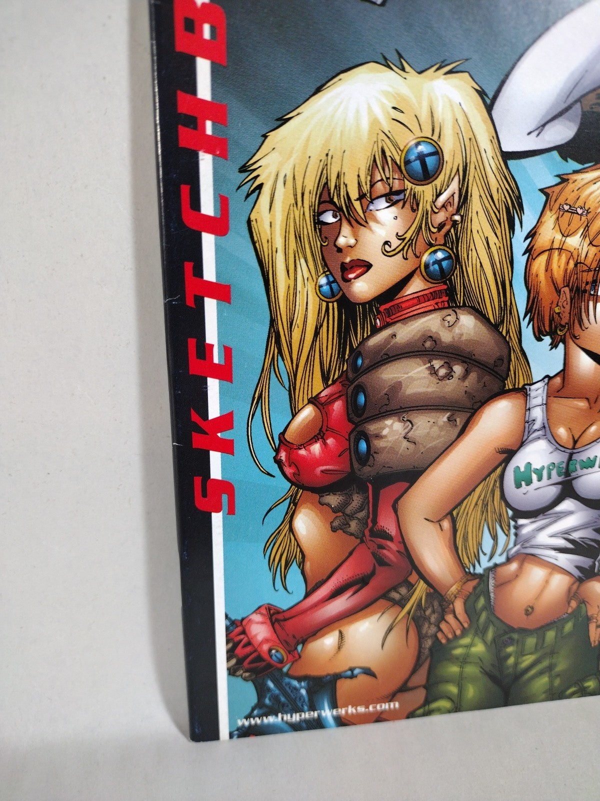 Hyperwerks Sketchbook '99 Karl Altstaetter Comic W Original Dave Castr Deity Art