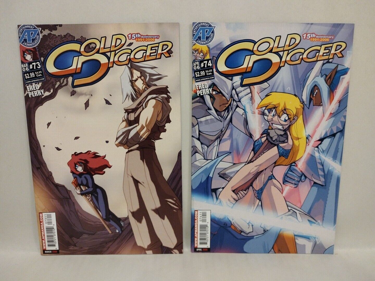 Gold Digger (2006) Antarctic Press Comic Lot Set #73-83 Fred Perry VF-NM