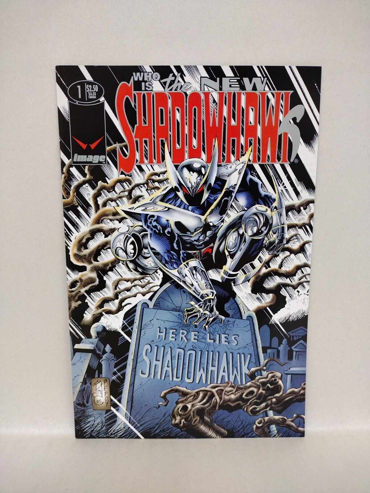 New Shadowhawk (1995) Complete Image Comic Series #1 2 3 4 5 6 7 +SH #13 NM