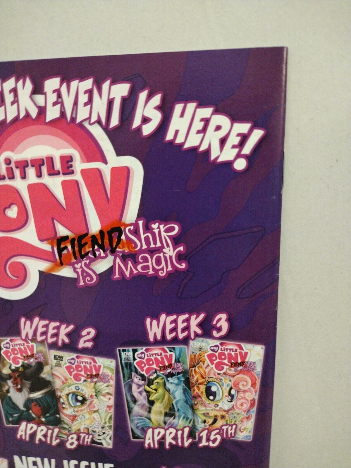 My Little Pony Fiendship Is Magic #1 (2015) IDW Comic Amy Mebberson Cover A