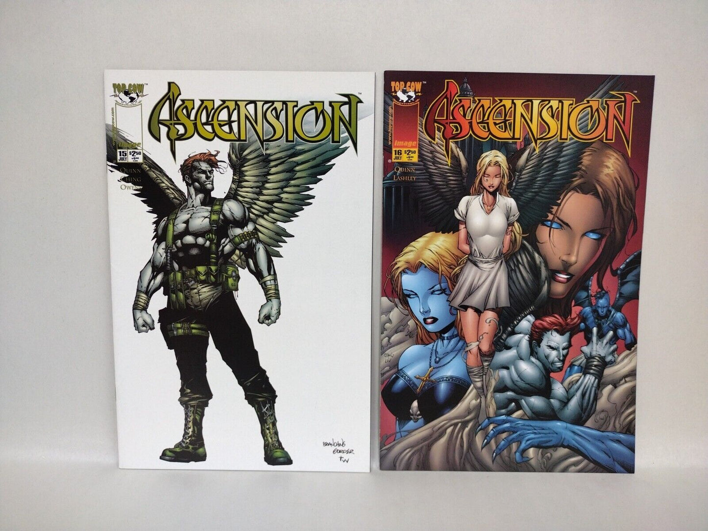 Ascension (1997) Image Top Cow Comic Lot Set #1 2 3 5 6 9 10 11 12 13 15 16