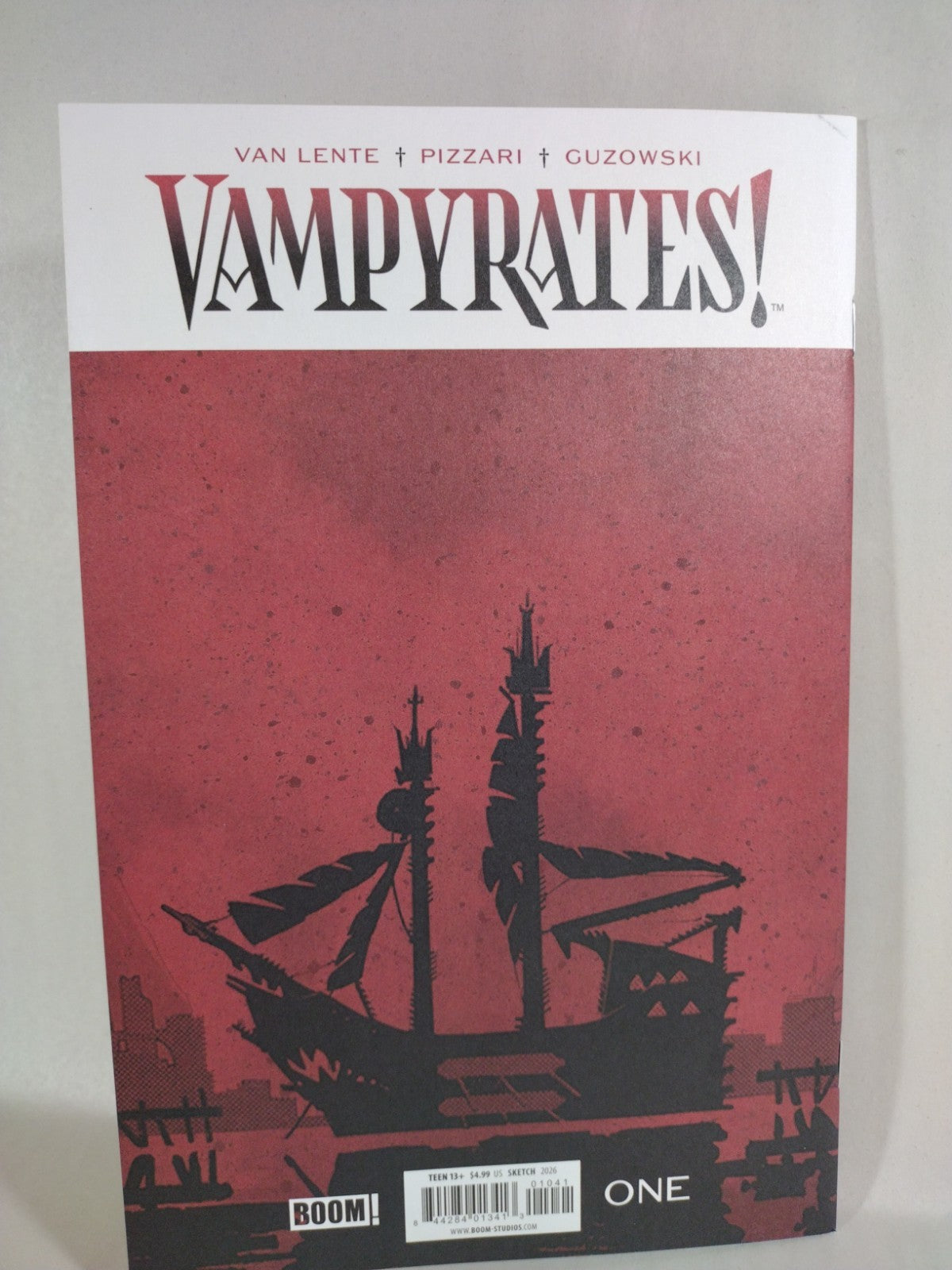 Vampyrates #1 (2026) Boom Comic Red Sketch Cover W Original Dave Castr Art 