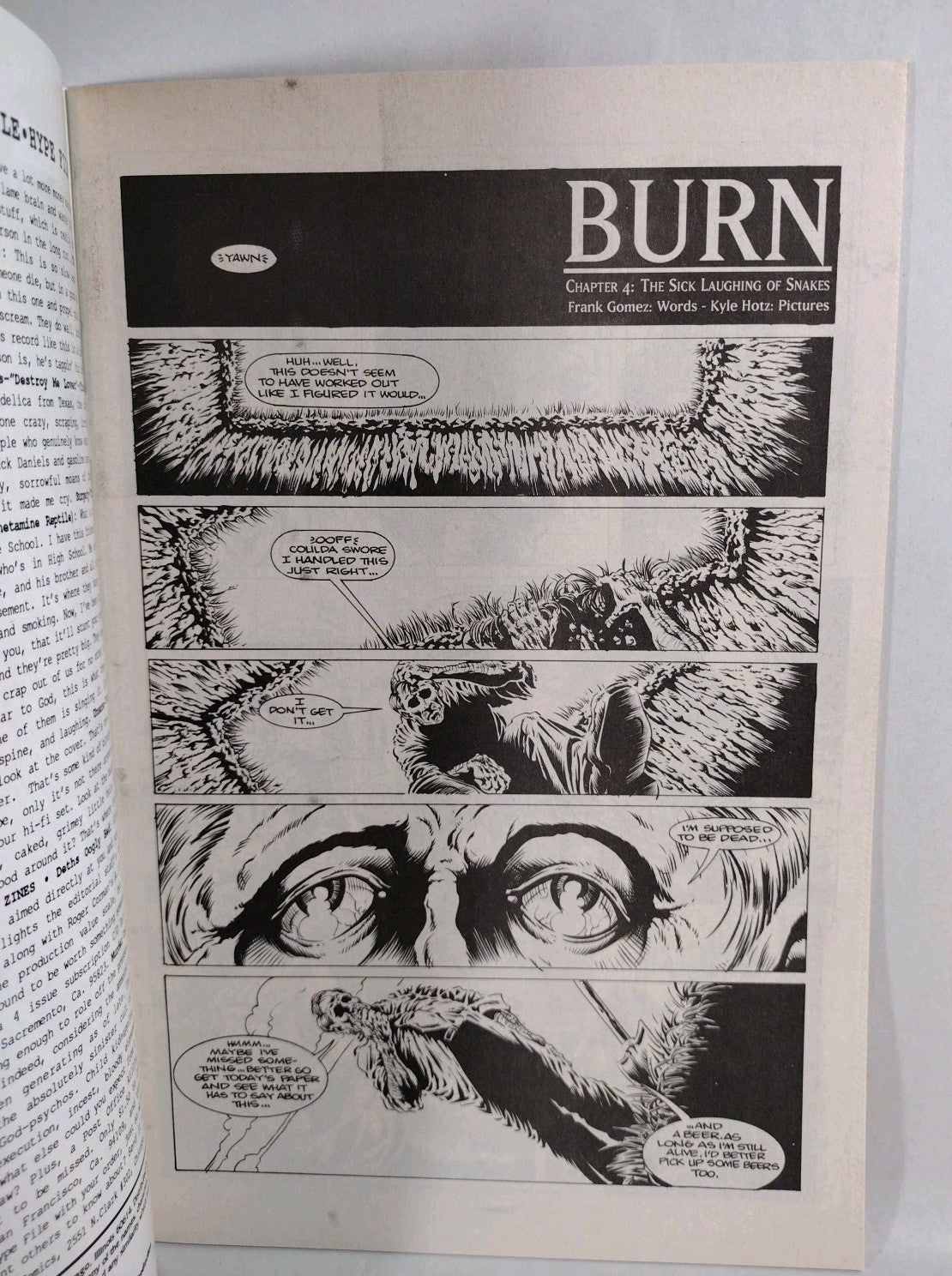 Slash #5 (1991) Arpad Northstar Horror Comic Adam McDaniel Cover Art Last issue