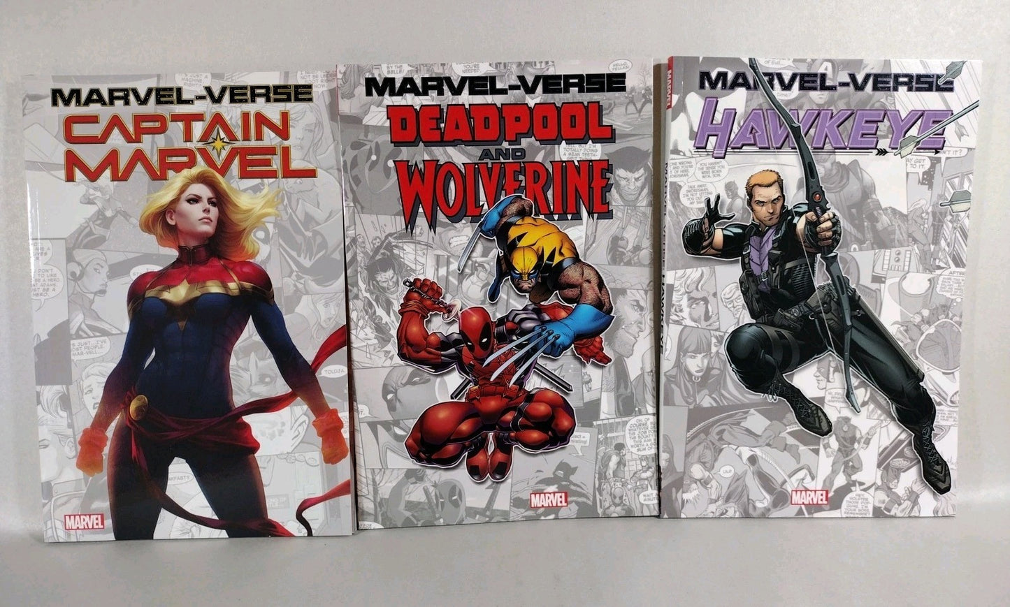 Marvel-Verse (2021) TPB SC Lot of 16 Wolverine Deadpool Spider-Man Thor + New