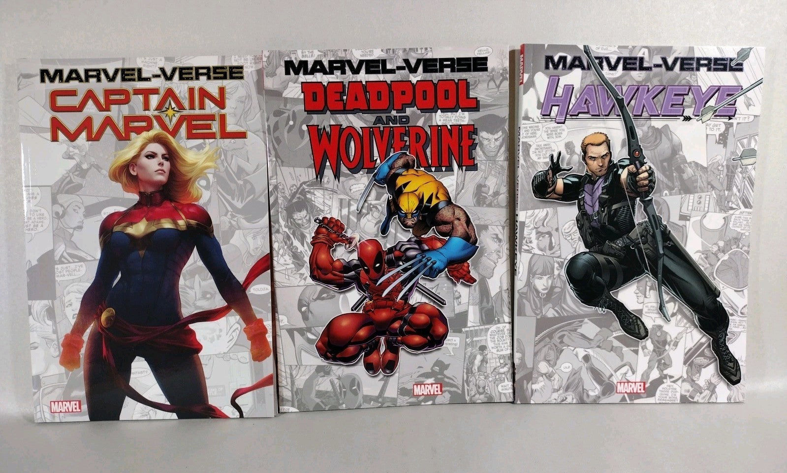 Marvel-Verse (2021) TPB SC Lot of 16 Wolverine Deadpool Spider-Man Thor + New
