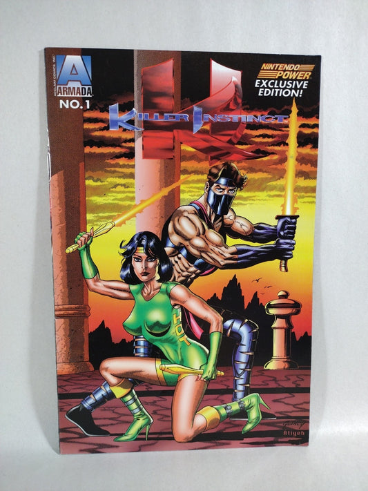 Killer Instinct #1 Ashcan (1996) Armada Comic Nintendo Power Exclusive VG