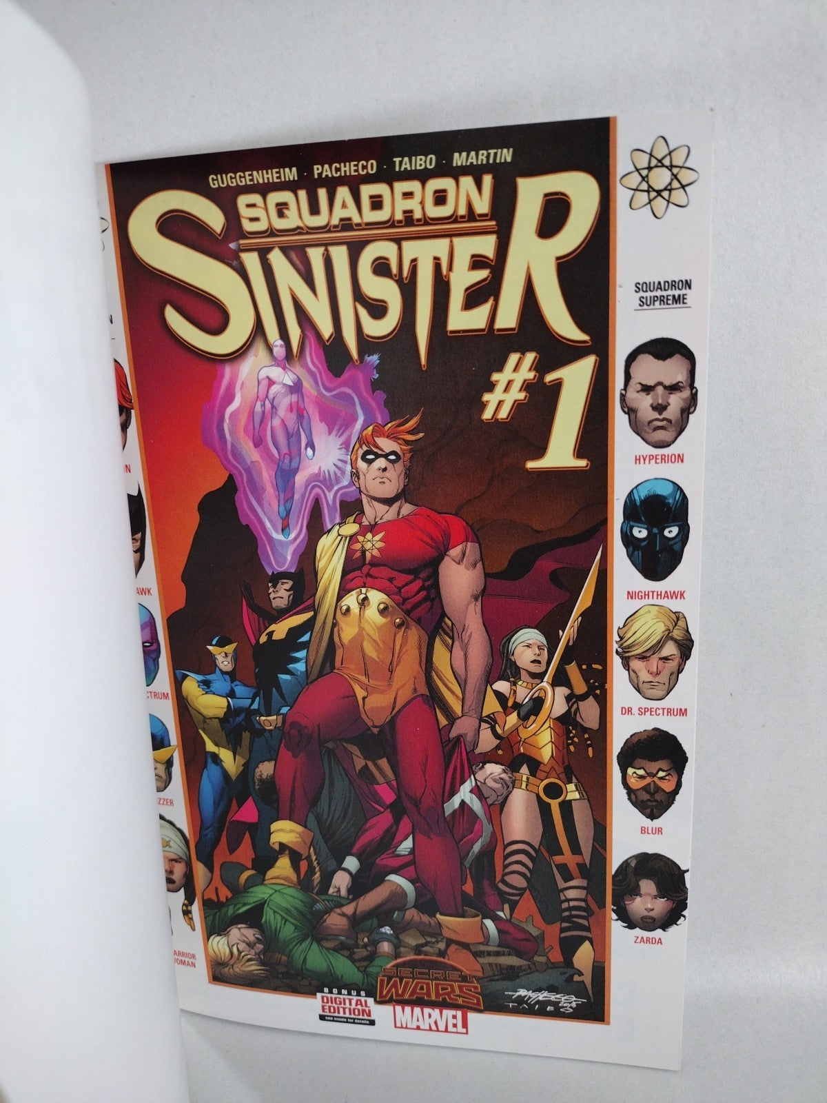 Squadron Sinister #1 (2015) Marvel Comic Blank Sketch Cover Variant NM