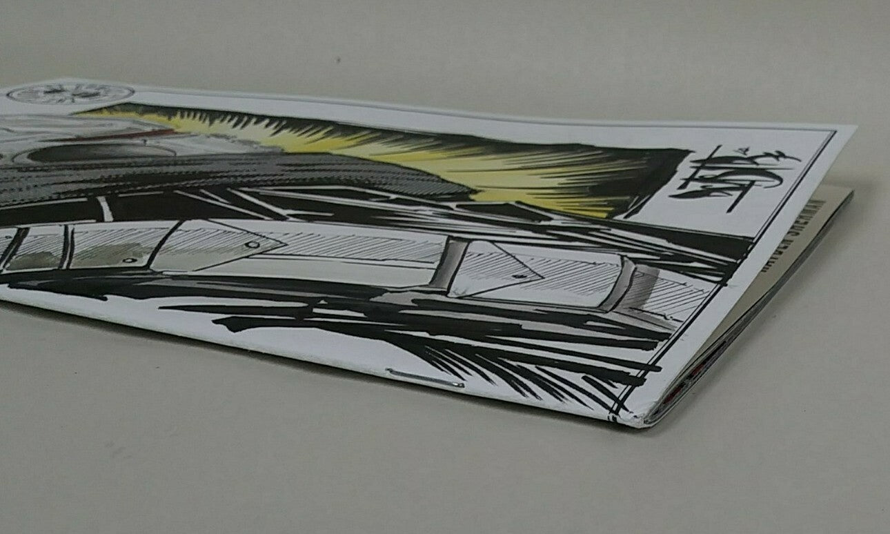 The Few #1  (2017) Image Sketch Cover Variant Comic W Original DCastr Art