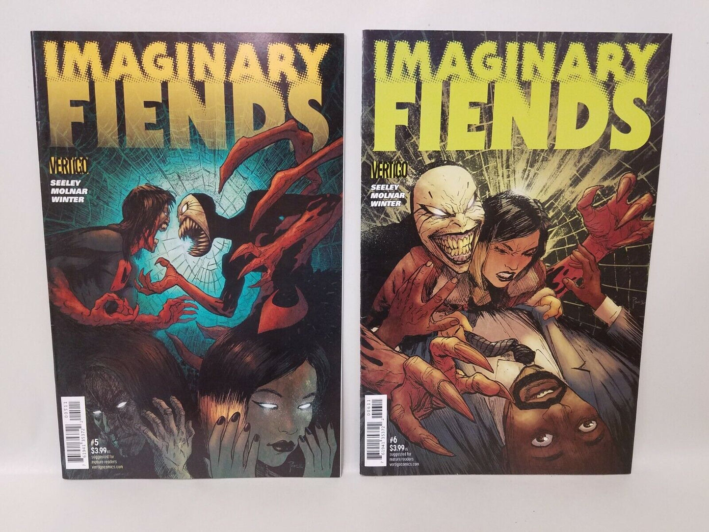 Imaginary Fiends (2018) Complete Vertigo Horror Comic Lot Set #1 2 3 4 5 6