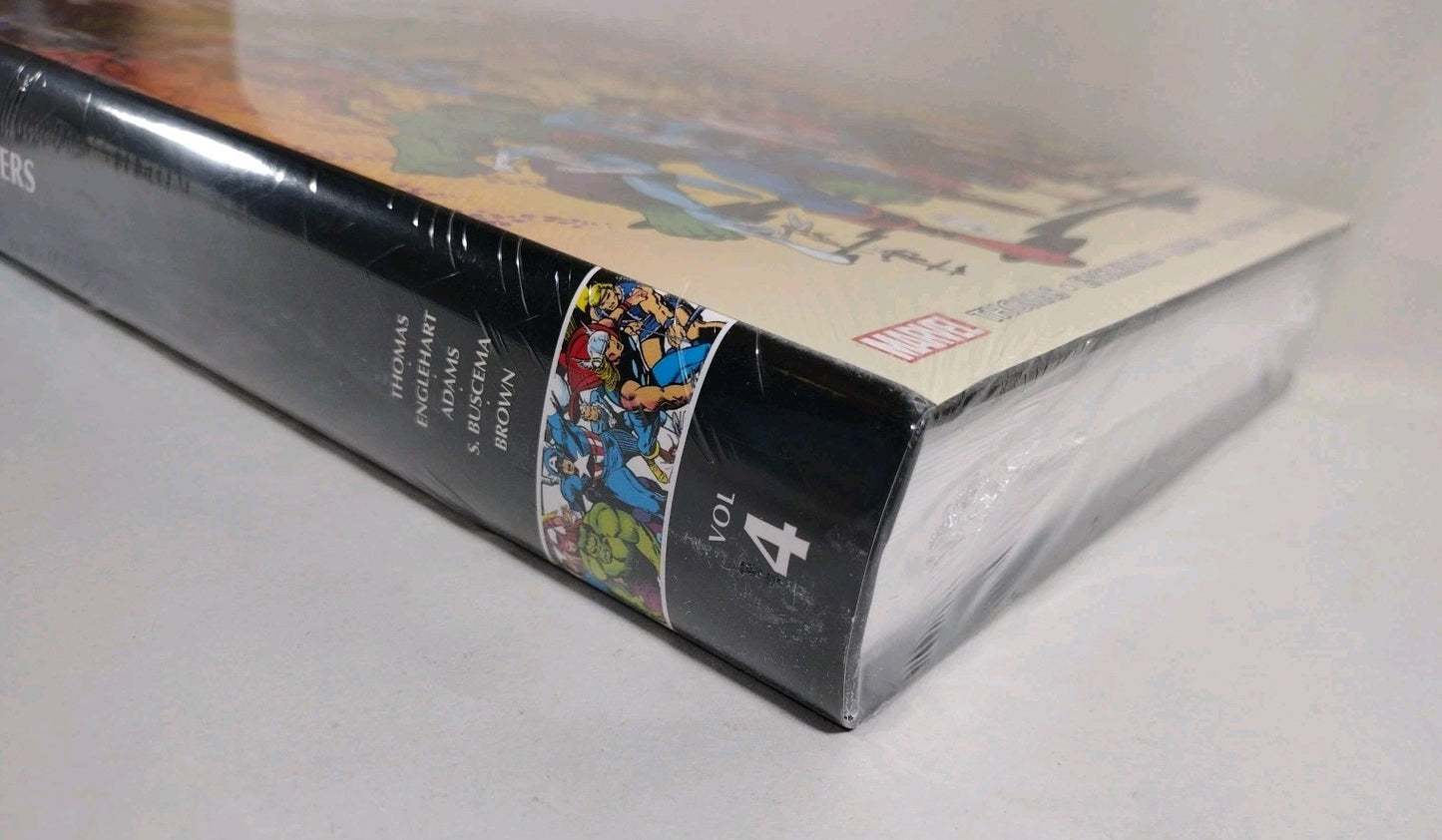 Avengers Omnibus Vol 4 Marvel Comics Hardcover Arthur Adams Cover Art New Sealed