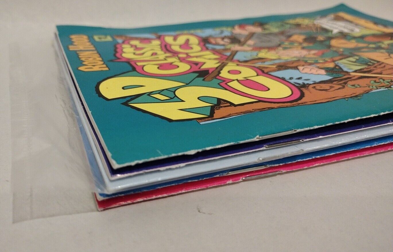 Wendy's 3-D Classic Comics (1994) Complete Set #1 2 3 4 5 W Glasses