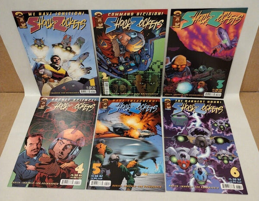 Shock Rockets (2000) Complete Image Gorilla Comic Lot Set #1-6 Busiek Immonnen