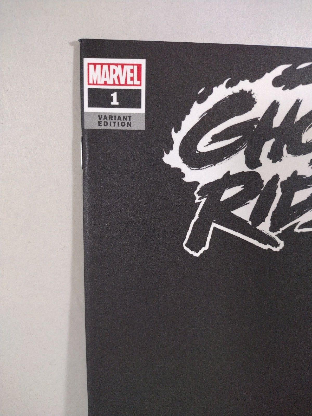 Ghost Rider #1 (2019) Marvel Black Blank Sketch Cover Variant Comic NM