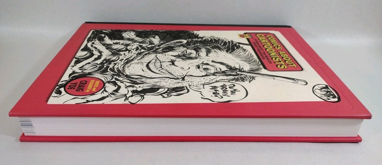 Comics About Cartoonists 2012 IDW HC Sketch Cover Variant W Original DCastr Art