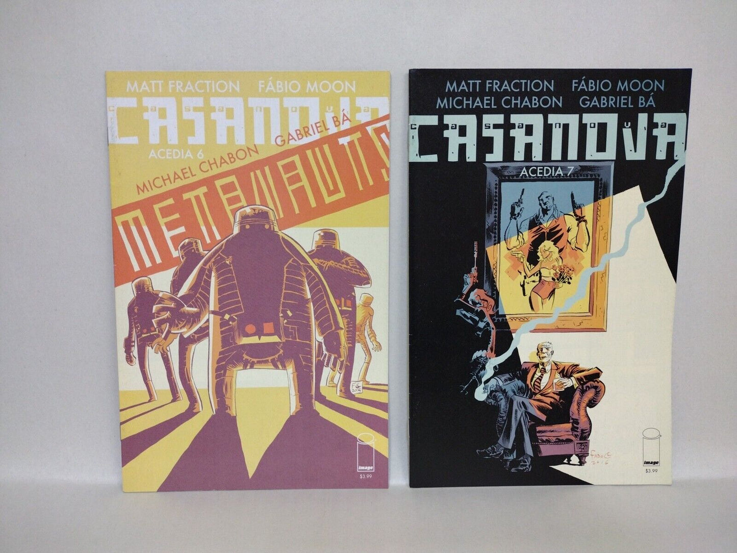 Casanova Acedia (2015) Image Comic Lot Set #1 3 5 6 7 8 Matt Fraction Fabio Moon