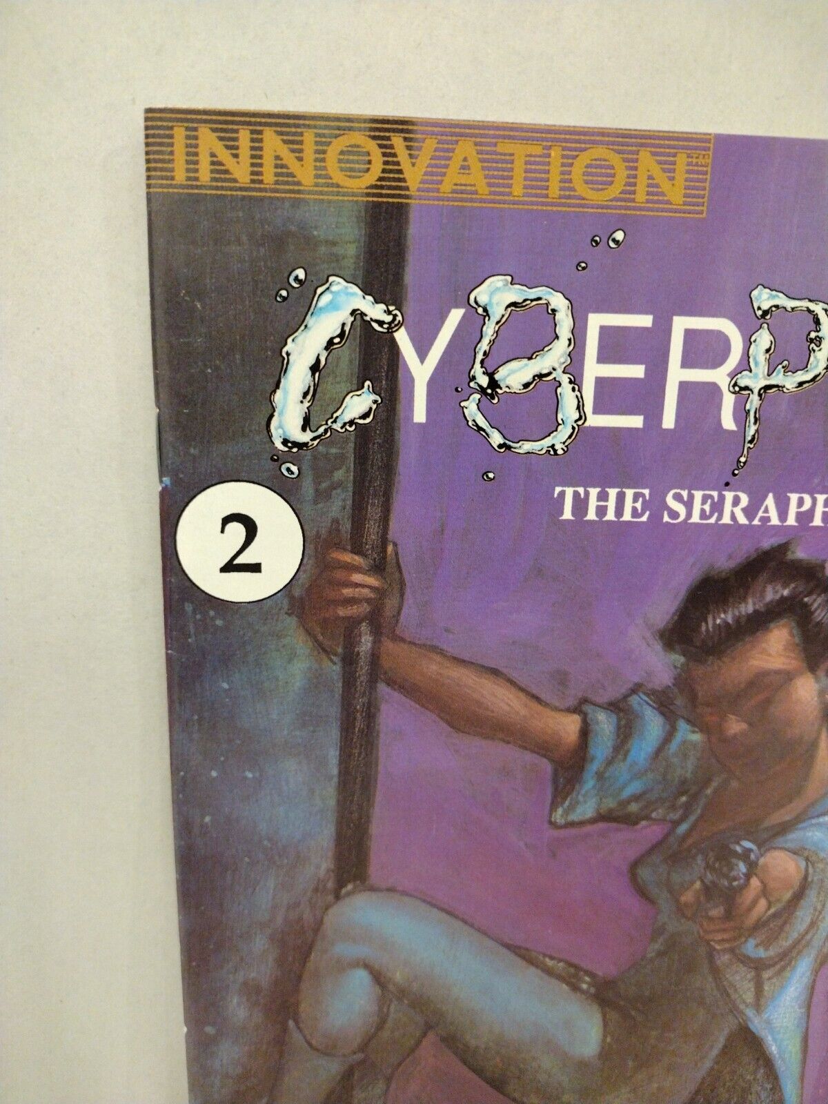 Cyberpunk The Seraphim Files (1990) Innovation Complete Comic Mini-series #1 2