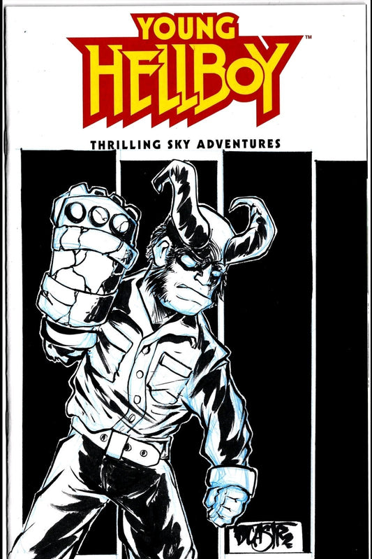 Young Hellboy #1 (2026) Dark Horse Sketch Cover W Original Dave Castr Art