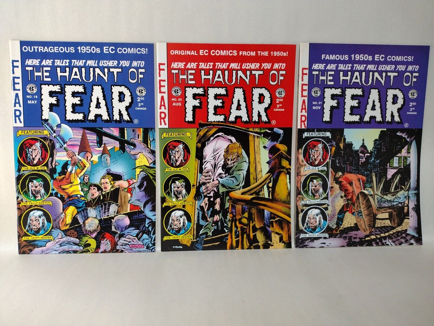 Haunt Of Fear Complete Russ Cochran 1992 Reprint Pre-Code Horror Comic Set #1-28