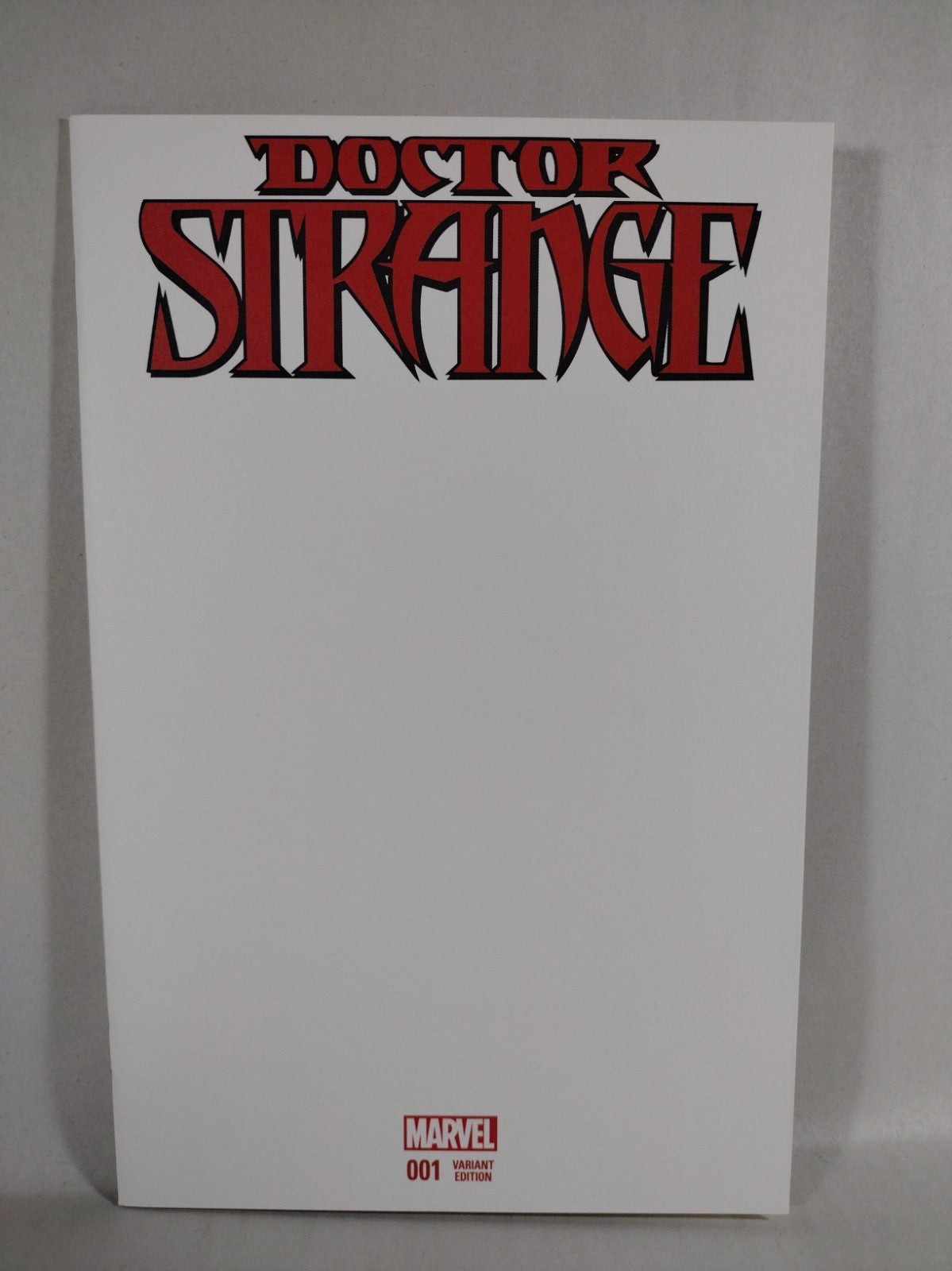 Doctor Strange #1 (2015) Marvel Blank Sketch Cover Comic New NM