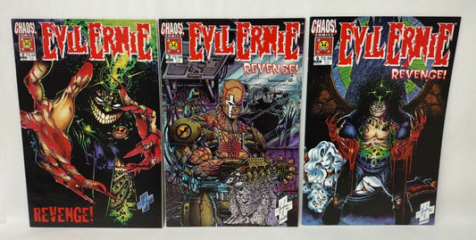 Evil Ernie Revenge! (1994) Comic Lot #2 3 4 W Jim Balent Lady Death Posters