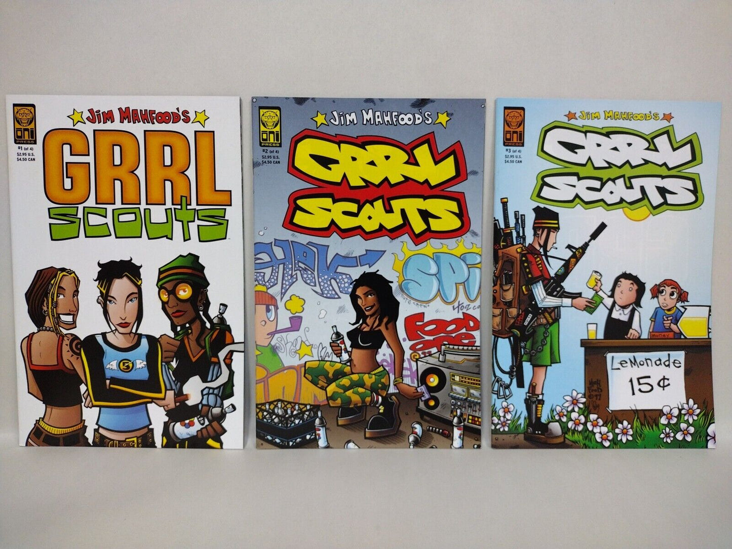 Grrl Scout 14 Comic Lot Set 1-4 Work Sucks 1-4 Magic Socks 1 Stone Ghost 1 4 5 6