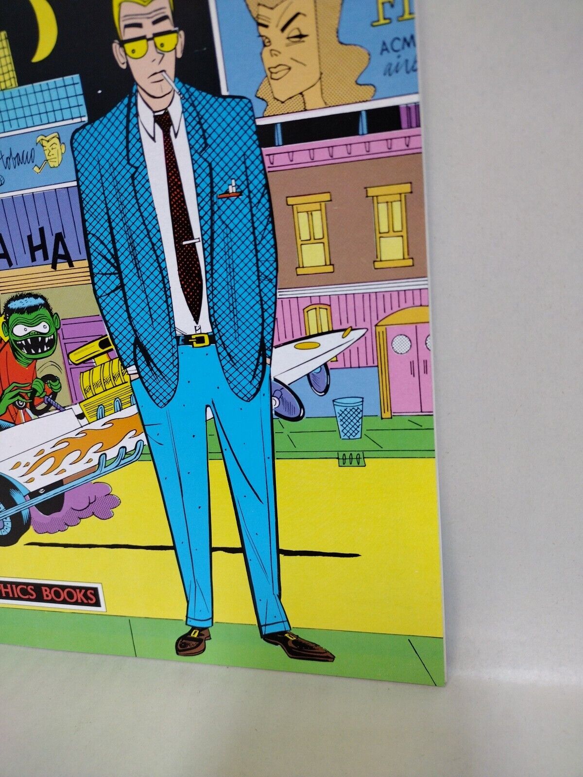 Lloyd Llewellyn (1986) #3 Daniel Clowes Fantagraphics Comic Magazine 1st Print 