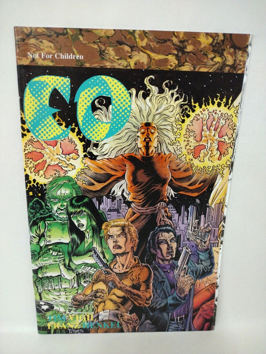 EO #2 (1994) Rebel Studios Comic Tim Vigil Gatefold Cover Last Issue NM