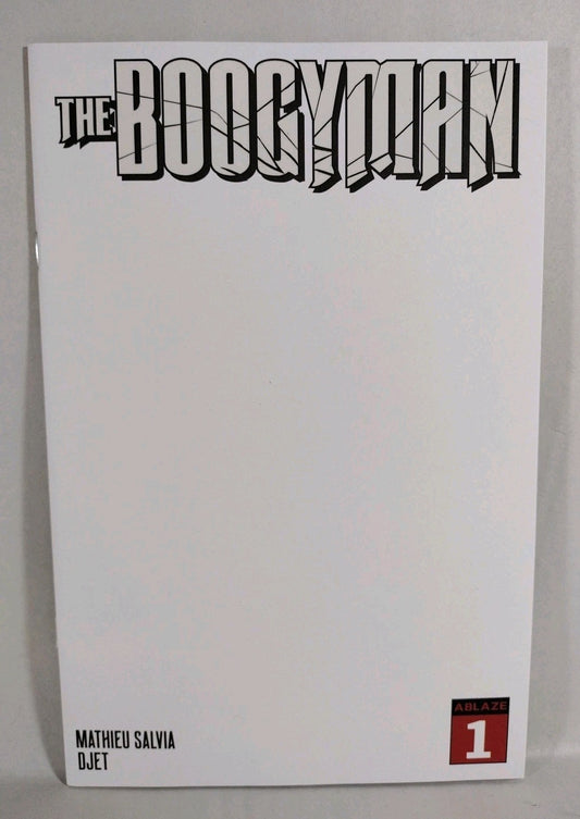 Boogyman #1 (2022) Ablaze Comic Blank Sketch Variant Glow In The Dark Cover NM