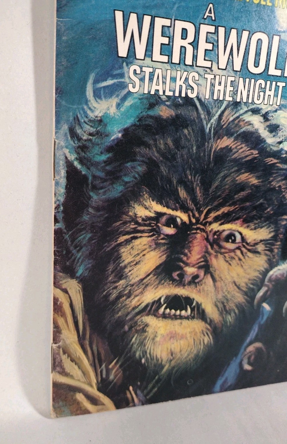 Monsters Unleashed Magazine #4 (1974) Marvel Curtis Werewolf Horror Reader Copy