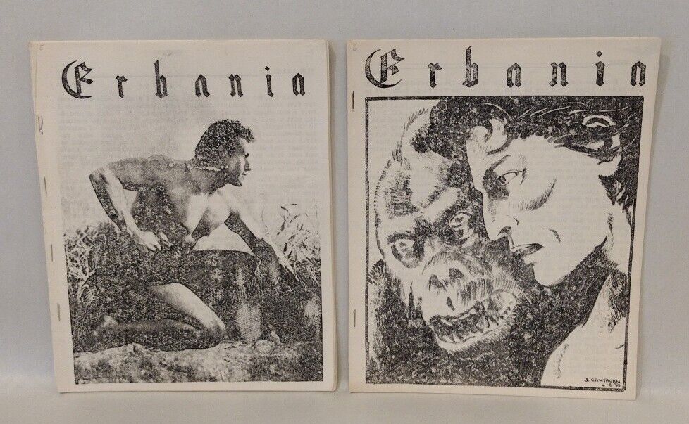 ERBania (1956) Edgar Rice Burroughs Fanzine Lot 1-14 Rare Original Copies Tarzan