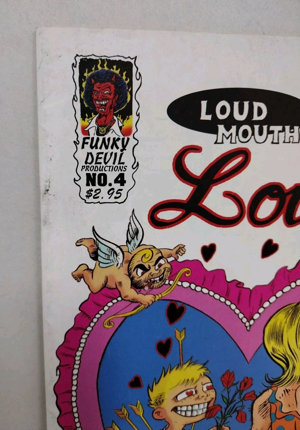 Loud Mouth Louie #4 (1997) Funky Devil Underground Comic Last Issue Hammonds