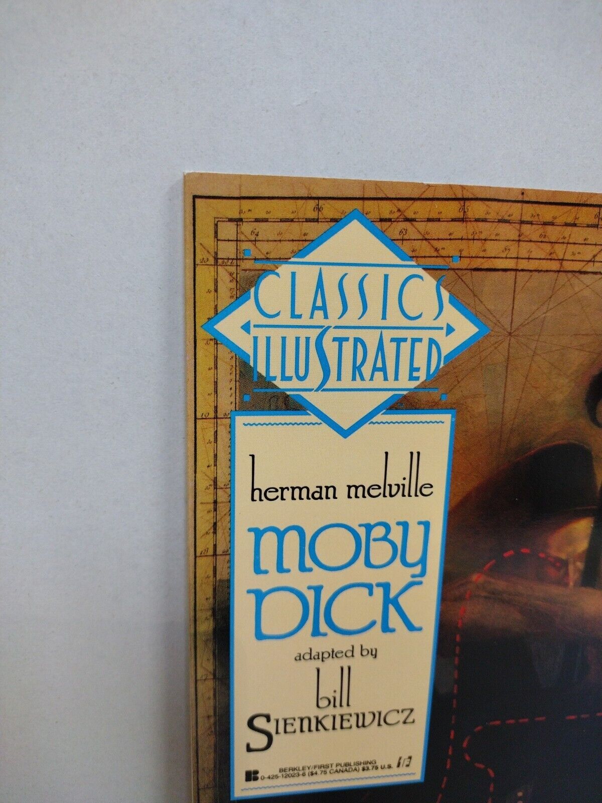 Classics Illustrated #4 (1990) Moby Dick Bill Sienkiwicz Herman Melville Comic