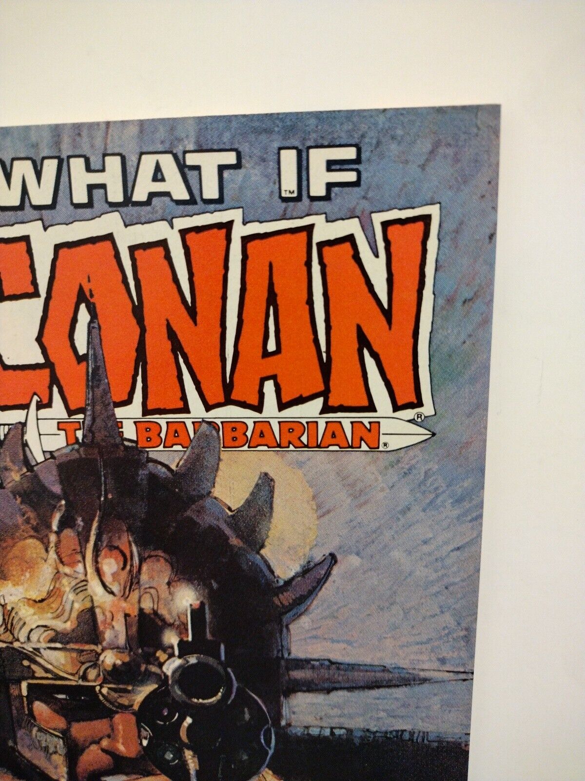 What If? #43 Conan the Barbarian Stranded in the 20th Century Bill Sienkiewicz