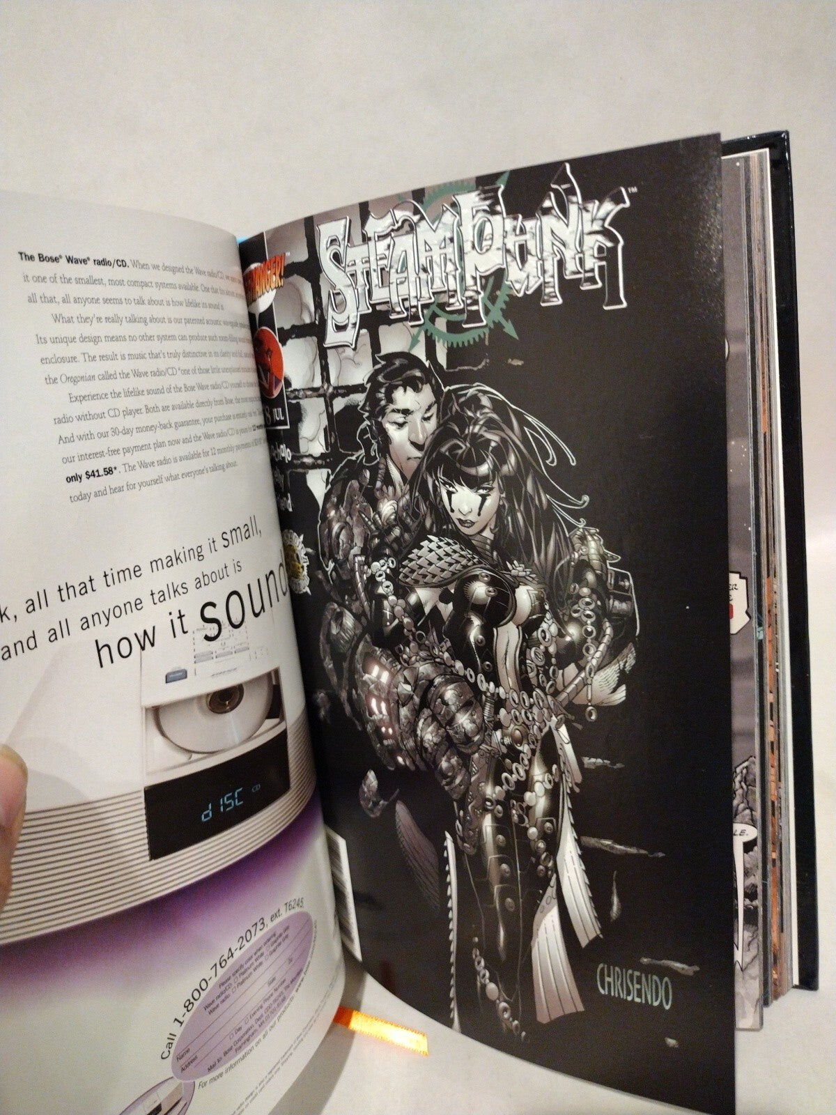Chris Bachalo's Steampunk (2000) Complete Collect ARG Custom Bound Comic HC #138