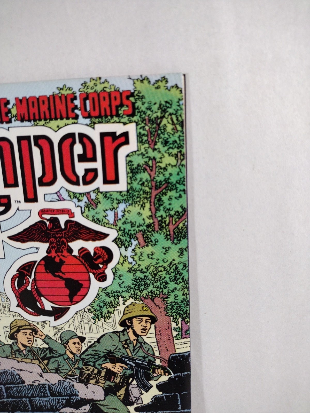 Semper Fi' #1 (1988) Marvel War Comic John Severin Palladino VF-NM