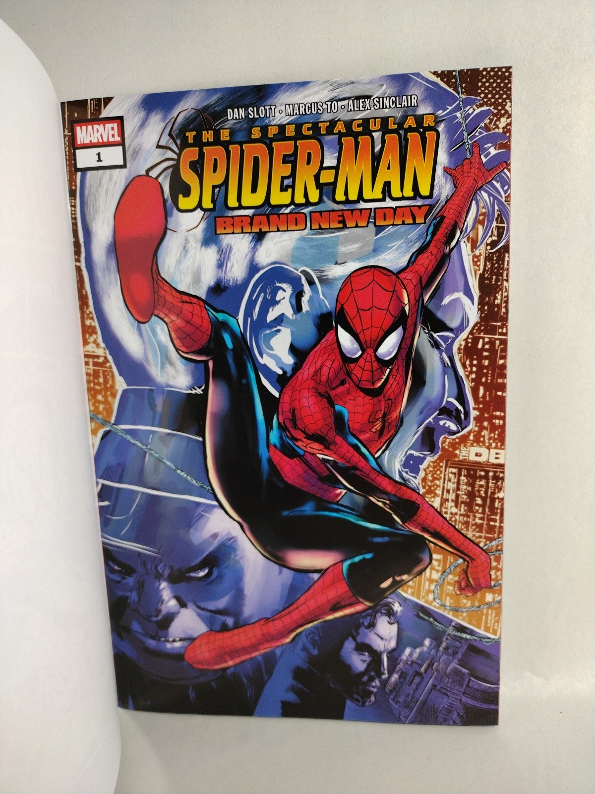 Spectacular Spider-Man Brand New Day 1 Marvel Sketch Cover W Original DCastr Art