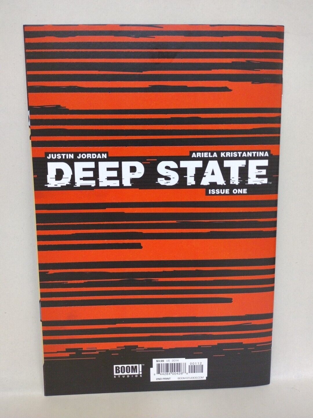 Deep State (2014) Boom Studios Comic Lot Set #1 2 3 4 6 NM Justin Jordan