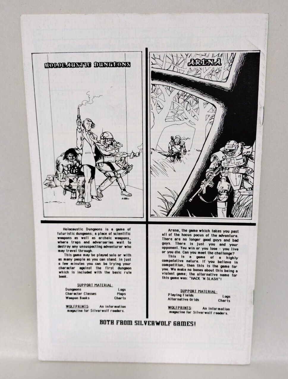 Dragon Quest (1986) #1 & 2 Complete Silverwolf Comic Set Tim Vigil Art