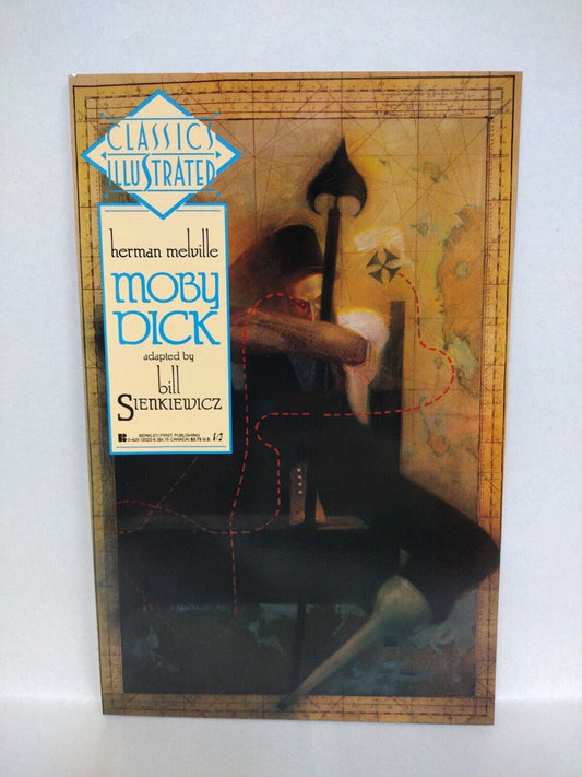 Classics Illustrated #4 (1990) Moby Dick Bill Sienkiwicz Herman Melville Comic