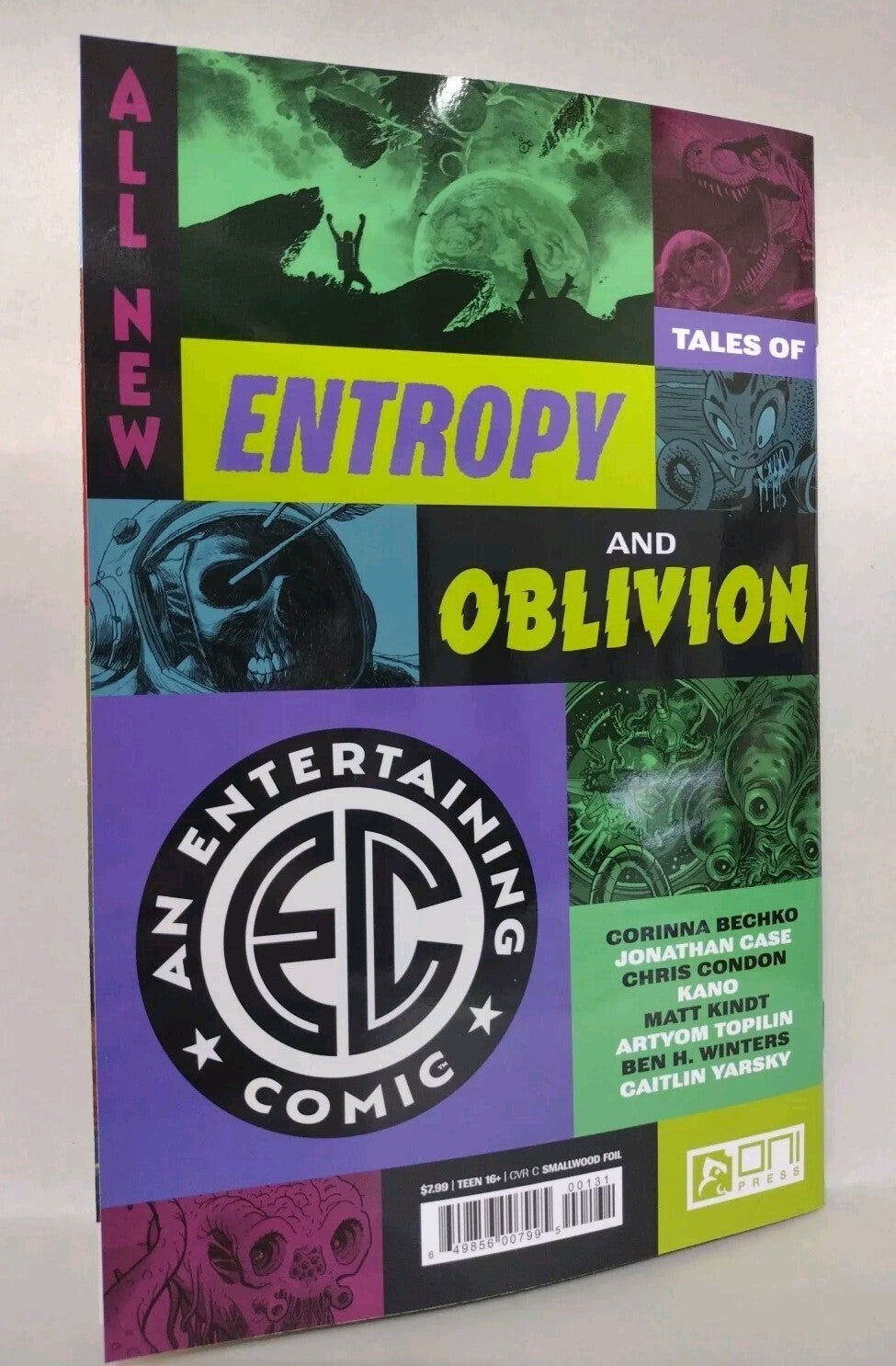 Cruel Universe #1 (2024) EC Comic Cover C Greg Smallwood Silver Foil Variant NM