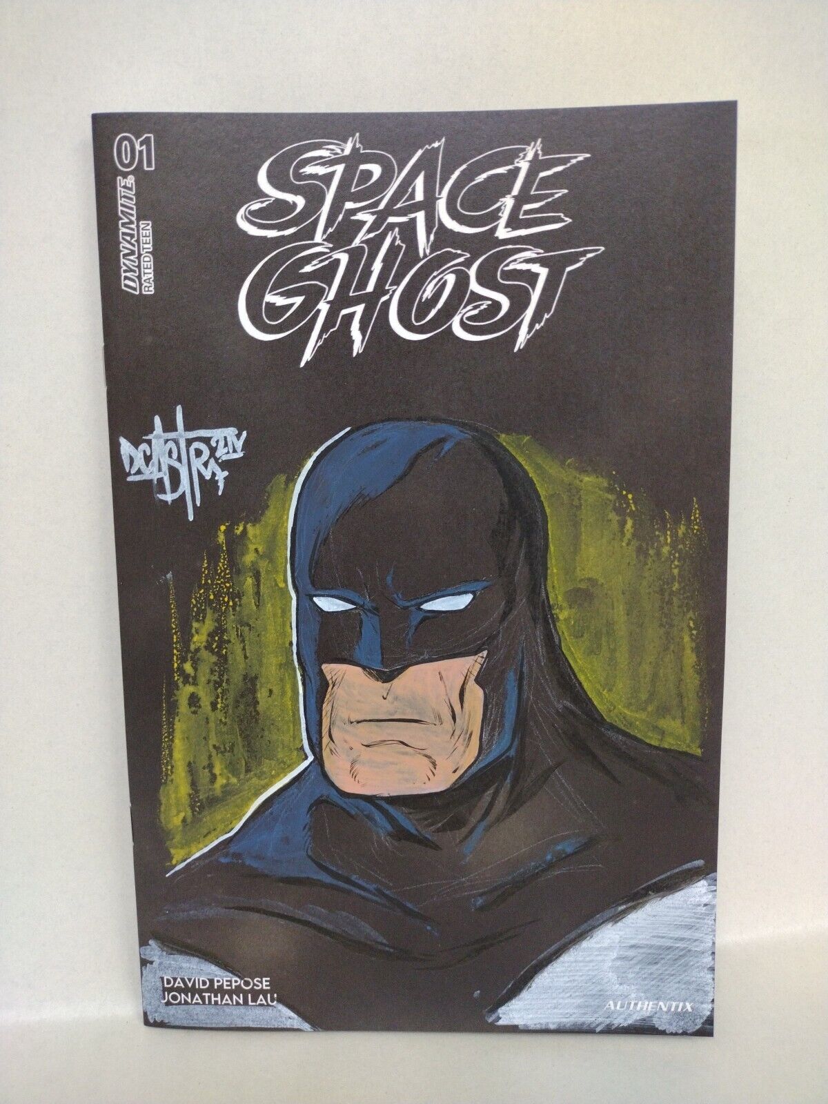 Space Ghost #1 (2024) Dynamite Comic Sketch Var Cover W Original Dave Castr Art