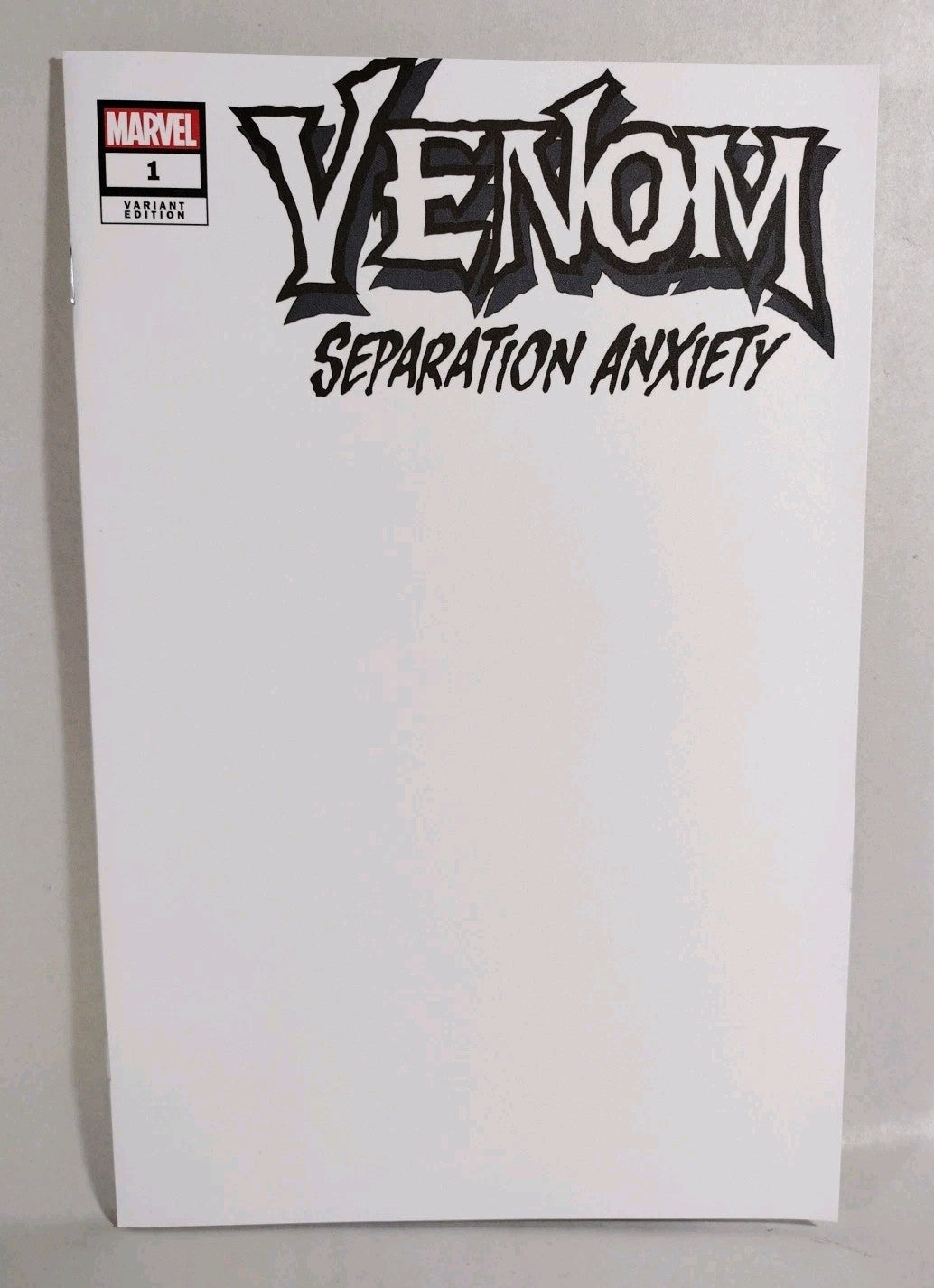 Venom Separation Anxiety #1 (2024) Marvel Blank Sketch Cover Variant New NM