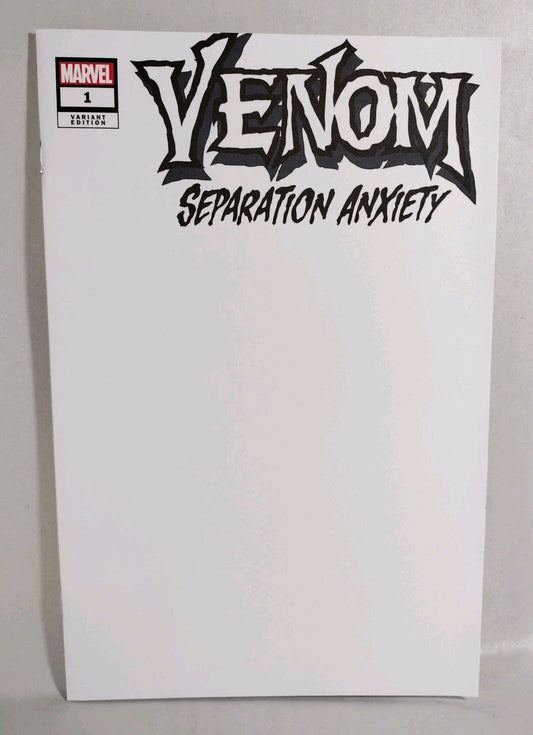 Venom Separation Anxiety #1 (2024) Marvel Blank Sketch Cover Variant New NM